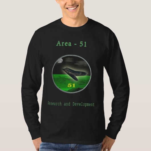 エリア51 Tシャツ (正面)