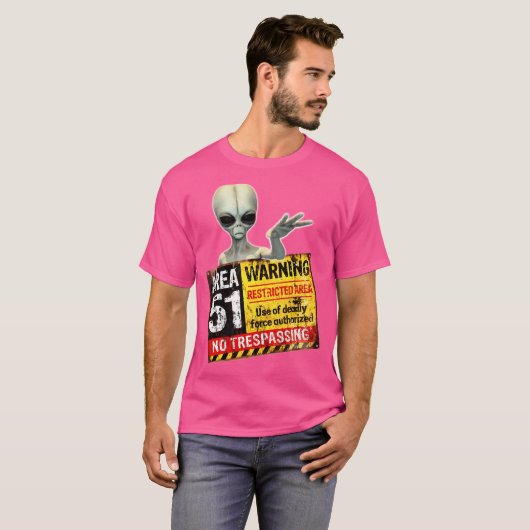 エリア51 Tシャツ (正面フル)