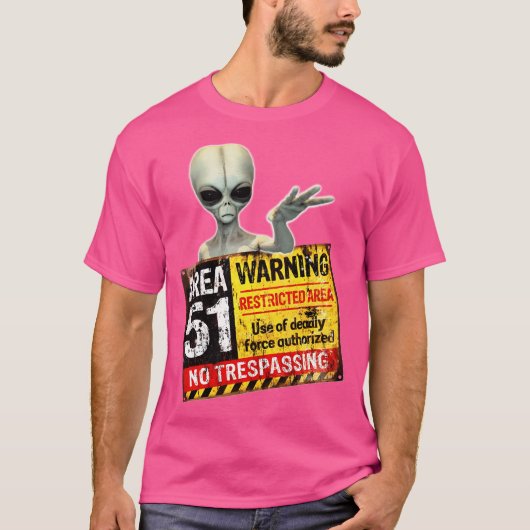 エリア51 Tシャツ (正面)