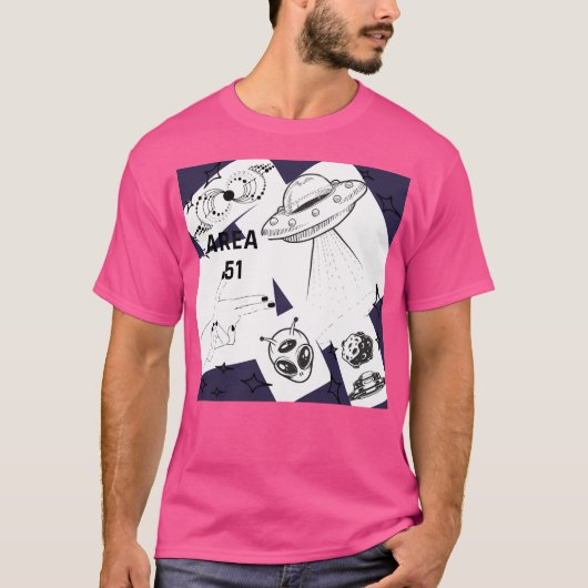 エリア51 Tシャツ (正面)