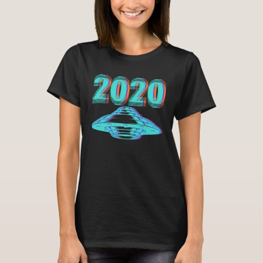 エリア51 UFOエイリアン拉致世界FBI 2020胡 Tシャツ (正面)