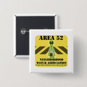 エリア52エイリアン近隣 缶バッジ (正面&裏面)
