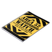 エリア52ネイバーウォッチ ノートブック (左側)