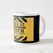 エリア52周辺監視員パトロール ジャンボコーヒーマグカップ (正面右)