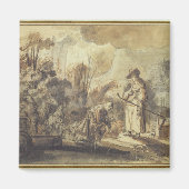 エリエザーとレベッカの井戸 マグネット (正面)