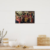 エリエ頼ザーはレベッカがイサクと結婚する為に， 1562 ポスター (キッチン)