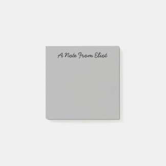 エリオットからのメモ ポストイット