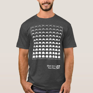 エリオットスミスミニマルスタイルグラフィックアートワークデザイン Tシャツ
