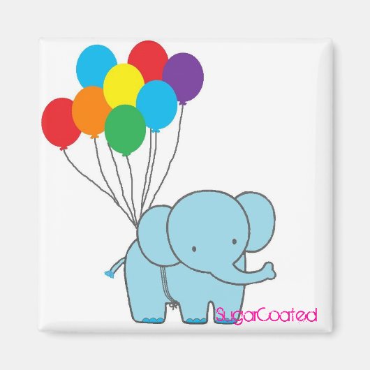 エリオットバルーン磁石 マグネット (正面)