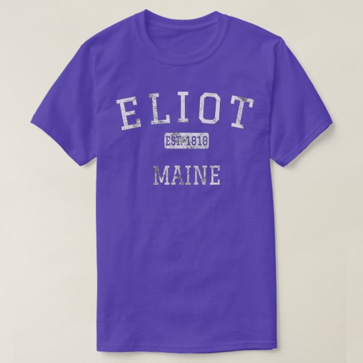 エリオットメインMEヴィンテージ Tシャツ (デザイン正面)
