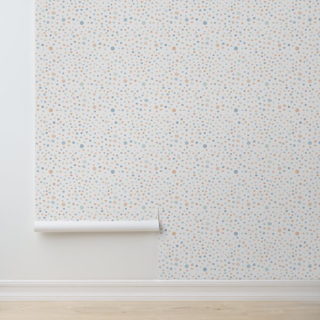 エリオット紙吹雪水色ドット 壁紙 (アプリケーション)