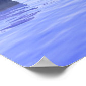 エリオット鍵ライトハウスカリブのブルー ポスター (角)