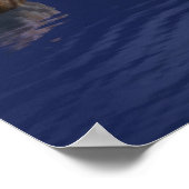 エリオット鍵ライトハウスフルムーン ポスター (角)