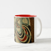 エリオット・スミスの記念物の壁 ツートーンマグカップ (正面右)