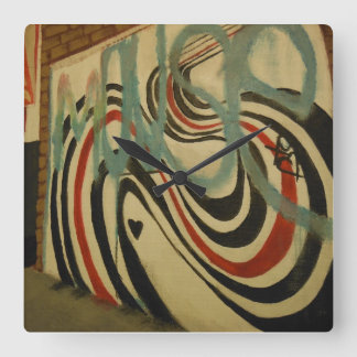 エリオット・スミス記念壁 スクエア壁時計