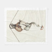 エリオット フリースブランケット (正面(横))