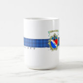 エリオット Crest & Tartan コーヒーまたはティー マグ (中央)