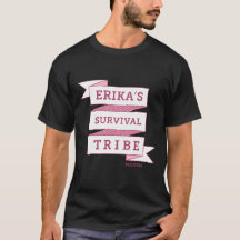 エリカのサバイバル部族リボンTシャツ(引用文付き)