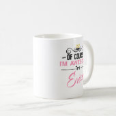 エリカもちろん私は素晴らしノベルティ コーヒーマグカップ (正面右)