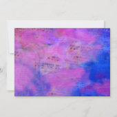 エリカス招待状とヘブライ語 招待状 (裏面)