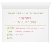 エリカ紙吹雪水彩ドット誕生日招待状 (内部横(下))