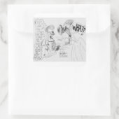 エリカ・クルークス・コミックス：ゲームショーの詐欺 スクエアシール (バッグ)