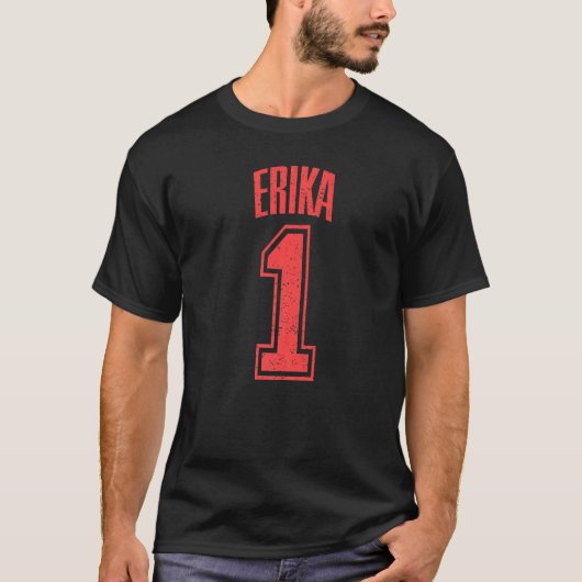 エリカ・サポーター第1位ファン Tシャツ (正面)
