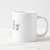 エリカASLマグ ジャンボコーヒーマグカップ (右)