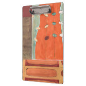 エリカJ Vess著卵の抽象的なパレード クリップボード (左)