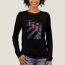エリクサー ローズゴールド ポーションボトル ゴシック ロングスリーブ トライブレンドＴシャツ