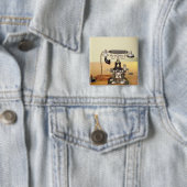 エリクソンの電話1890年 缶バッジ (インサイチュ)