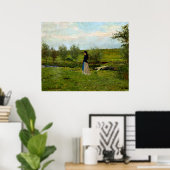 エリクヴァレンスキオルド夕べアットピッピング ポスター (ホームオフィス)