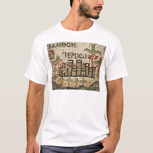 エリコの地図の詳細 Tシャツ (正面)