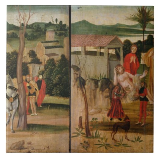 エリコの壁のジョシュア タイル (正面)