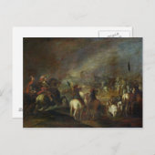 エリコの壁のジョシュア ポストカード (正面/裏面)