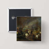 エリコの壁のジョシュア 缶バッジ (正面&裏面)