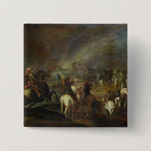 エリコの壁のジョシュア 缶バッジ (正面)