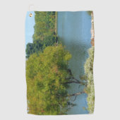 エリコットシティメリーランド州100周年湖 ゴルフタオル (正面)