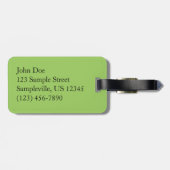 エリコットシティメリーランド州100周年湖 ラゲッジタグ (裏面横)