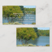 エリコットシティメリーランド州100周年湖 名刺 (正面/裏面)