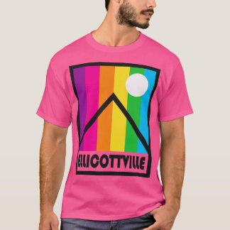 エリコットヴィルニューヨークスーベリーギフトレインボー山 Tシャツ