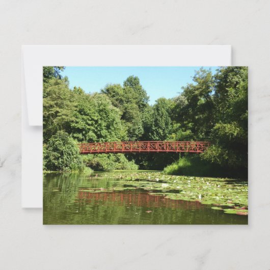 エリコット市の100周年の湖で橋 (正面)