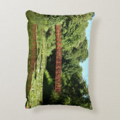 エリコット市の100周年の湖で橋 アクセントクッション (裏面(縦))