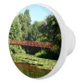 エリコット市の100周年の湖で橋 セラミックノブ (右)