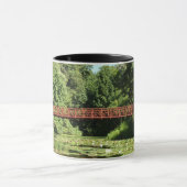 エリコット市の100周年の湖で橋 マグカップ (中央)