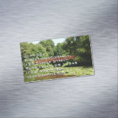 エリコット市の100周年の湖で橋 マグネット名刺 (インサイチュ)