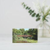 エリコット市の100周年の湖で橋 名刺 (スタンド正面)