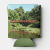 エリコット市の100周年の湖で橋 缶クーラー (裏面)