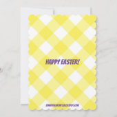 「エリザベスさんのイースターのワールドカード (裏面)