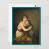 エリザベスとその娘 ポストカード (正面/裏面)